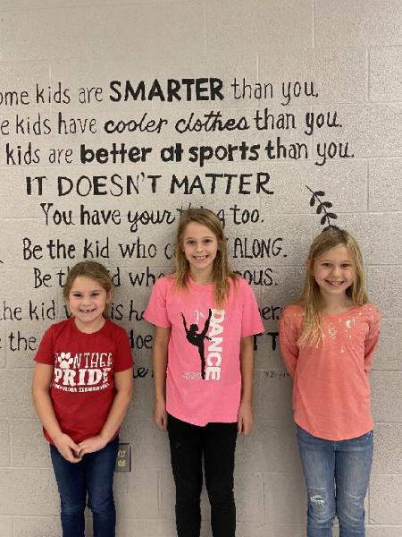Three Concordia Students Named to KMEA All-State Elementary Choir