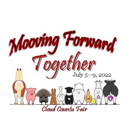 The 2022 Cloud County Fair Will Run July 5th through July 9th at the Cloud County Fairgrounds in Concordia