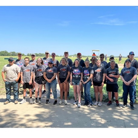 The Concordia Junior/Senior High School Trap Club Competed in the Kansas State High School Clay Target League's 2022 State Tournament on Sunday, June 19th