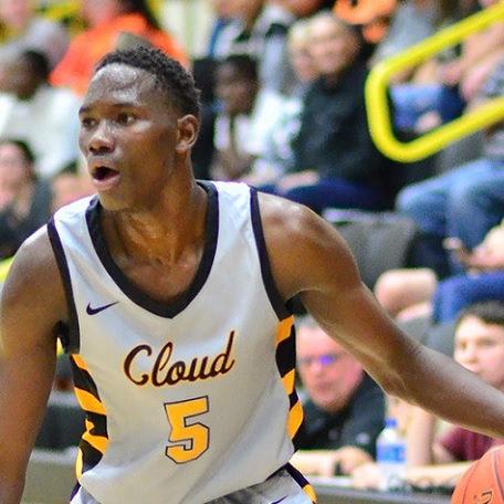 Cheikh Sow was One of Two T-Birds to Turn in a Double-Double Performance on Wednesday Night