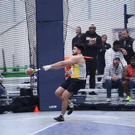 Mohamed Ahmed Claimed the 2023 National Championship in the Weight Throw After Winning the Event by Over Five Feet