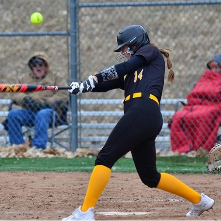 Cloud County's McKenna Mayhew Had Four Hits on Wednesday, March 8th, with Three Going for Extra-Bases