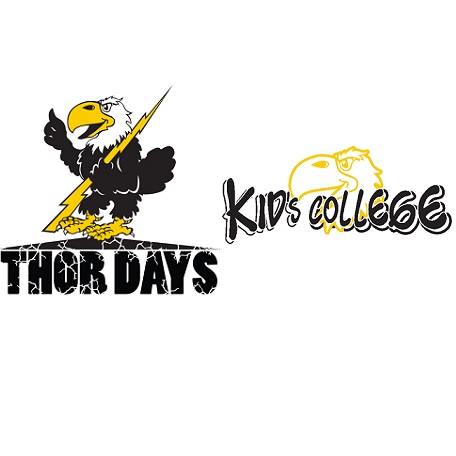 Thor Days for 4th, 5th and 6th Graders will be July 17th and 18th; Kid's College for 1st, 2nd and 3rd Graders will be July 19th and 20th