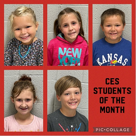 Concordia Elementary School Students of the Month for September