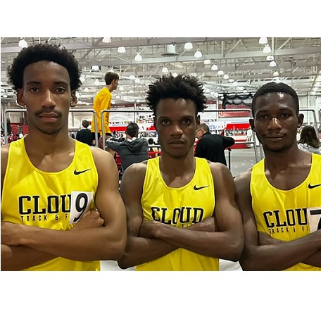 Kamogelo Thipe, Ishmael Acheampong, and Nichalas Power All Ran 800 Meter Times that were National Qualifying Times on Saturday, February 3rd