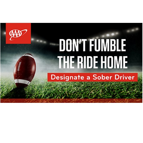 AAA Urges Designating a Sober Driver in Advance of the Big Game so Everyone Wins