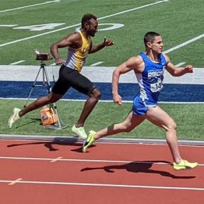 Ephraim Lerkin Finished Seventh in the 400 Meter Hurdles at the 2022 NJCAA Outdoor Track Championships