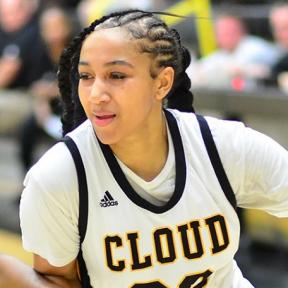 Cloud County's Josephine Igherighe Finished Just Two Rebounds Shy of a Double-Double, Scoring 10 Points and Grabbing Eight Rebounds Against Northeast Community College on Saturday, November 12th