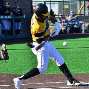 Justin Johnson went 1-for-3 in Game One of a Doubleheader on Friday, March 3rd, Hitting a Double and Scoring One of Cloud County's Three Runs in the Game