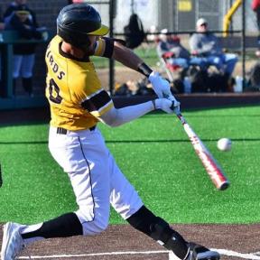 Brock Wollin Hit One of Cloud County's Three Home Runs in Game Two of a Doubleheader on Saturday, March 4th, Helping Cloud County to a 7-5 Victory