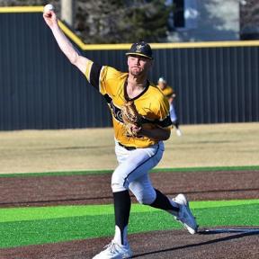 Cloud County's Blayne Fritcher Earned His Second Pitching Win of the Year, Throwing Five Innings and Striking Out Seven
