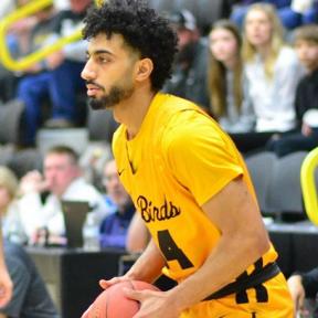 Moaz Mohamed Scored a Career-High 21 Points Off the Bench by Hitting Seven Threes to Help Cloud County Advance in the 2023 NJCAA Region VI Tournament