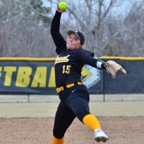 Cloud County's Taryn McKinney Came On in Relief in Game Two to Throw 3.1 Innings and Pick Up Her First Pitching Victory of the Year