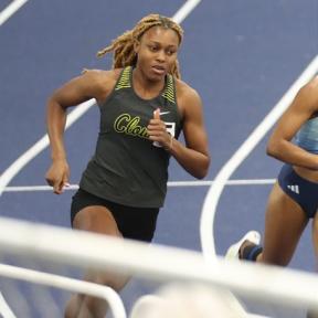 Cloud County's Vimbayi Maisvorewa Ran the Top Qualifying Time in the 400 Meters on the First Day of the 2023 NJCAA Indoor Track and Field Championships