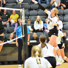 Madison Ronnebaum Helped Cloud County to a Four-Set Road Win at Dodge City on Friday, September 15th