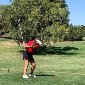 Senior Emma Herman Shot a 122 for the Concordia High School Girls Golf Team at the Salina South Invitational on Monday, September 18th