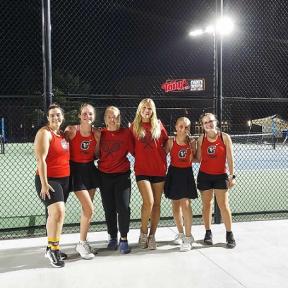 The Concordia High School Girls Tennis Team Played in the Salina Central Invitational Tournament on Saturday, September 9th