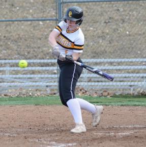 Brooklynn McCormick went 2-3 in Game One on Monday, March 11th, Scoring Three Runs as Cloud County Won 6-4