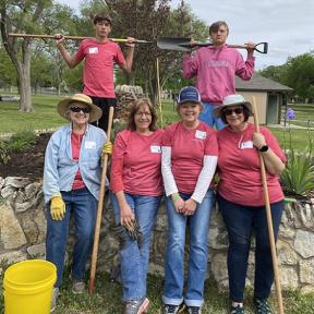 Members from the Concordia First United Methodist Church and Concordia Trinity United Methodist Church, along with Members of the Community, Performed Community Service Projects and Random Acts of Kindness During Change the World Sunday on Sunday, May 5th
